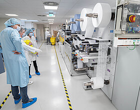PAV erhält Fördermittel für den Aufbau von Produktionsanlagen für OP-Masken
